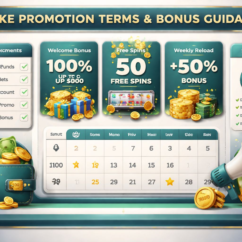 Términos de promoción y detalles de bonos de casino en línea Eluke