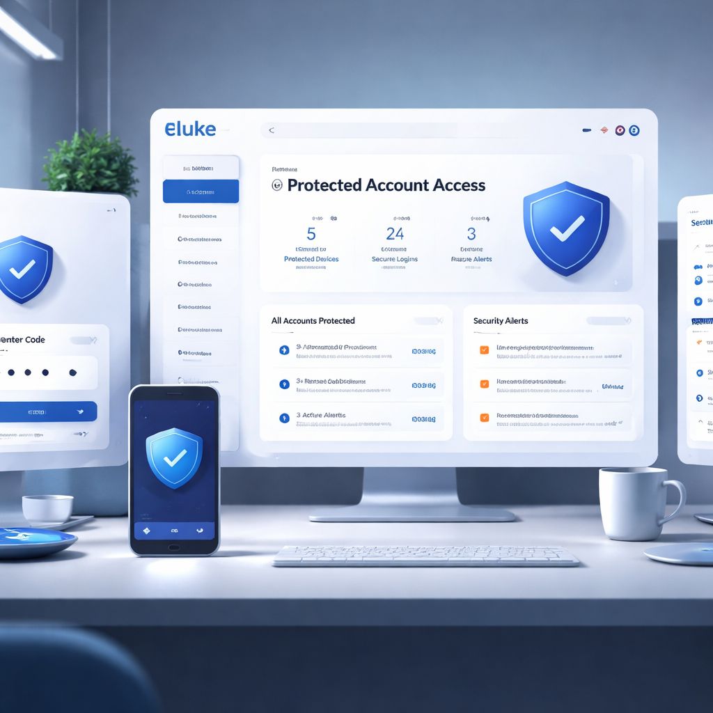 Sistema de inicio de sesión Eluke con acceso seguro para usuarios en México