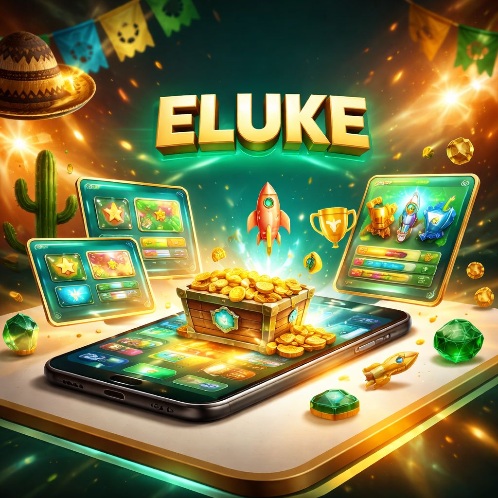 Acceso a juegos móviles Eluke para usuarios en México